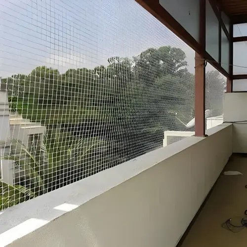 Residential property served by bird netting and balcony safety services